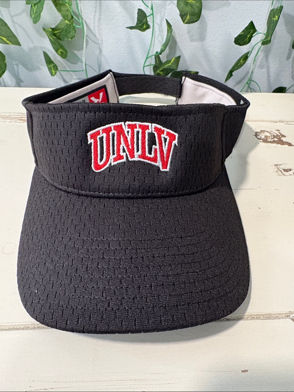 UNLV Embroidered Black Visor